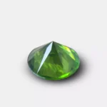 demantoid garnet 0.65 ct | medium green color - Image 2