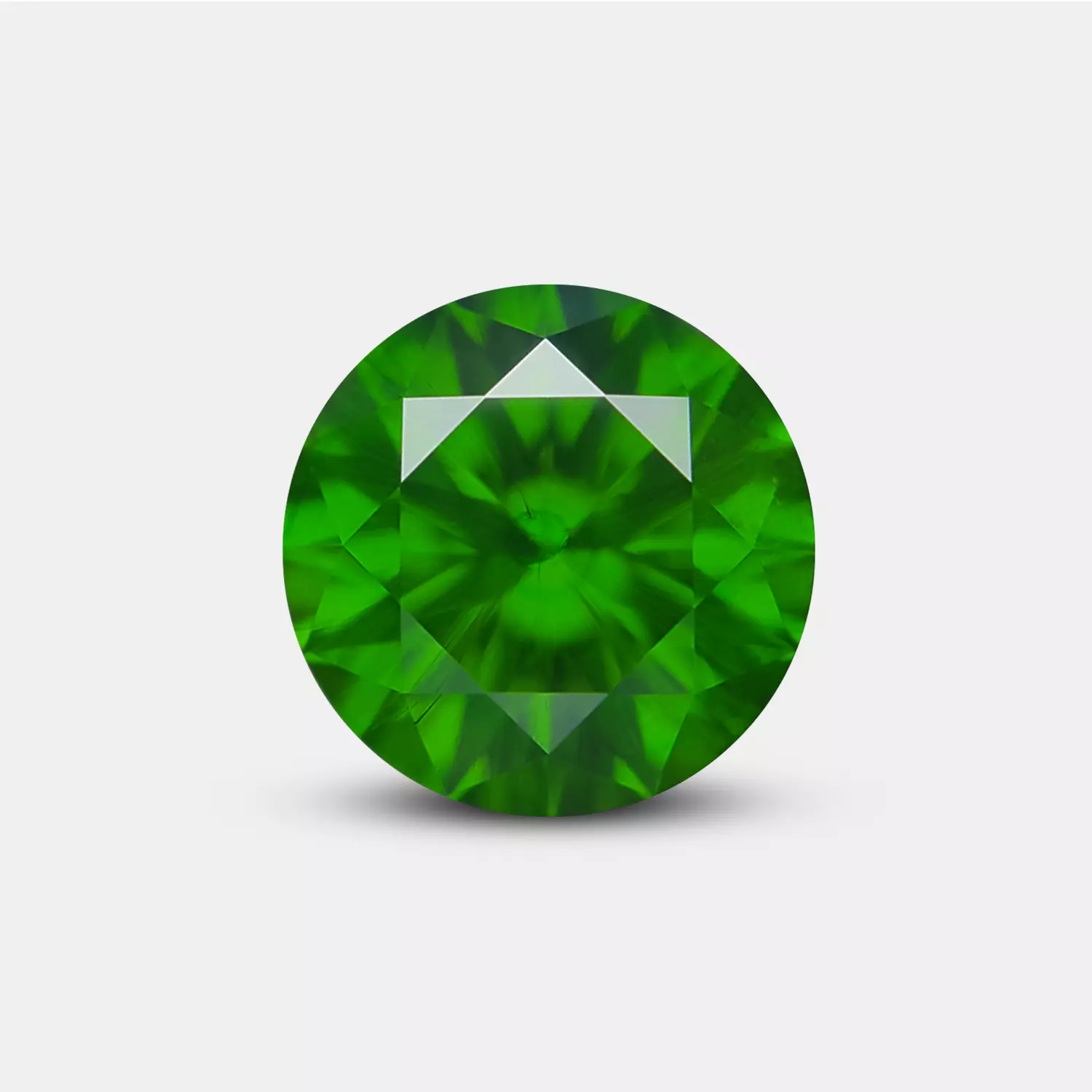 demantoid garnet 0.61ct intense green B223-1 demantoid garnet 0.61ct B223-1