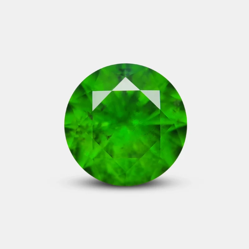 demantoid garnet 0.72ct vivid green B227-1