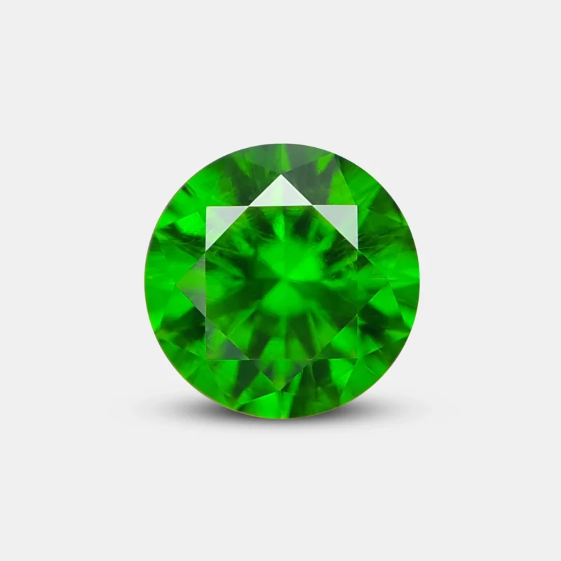 demantoid garnet 0.44ct vivid green A113-1